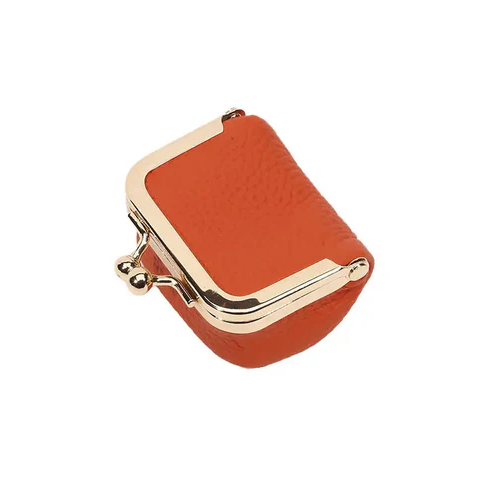Genuine Leather Mini Jewelry Case