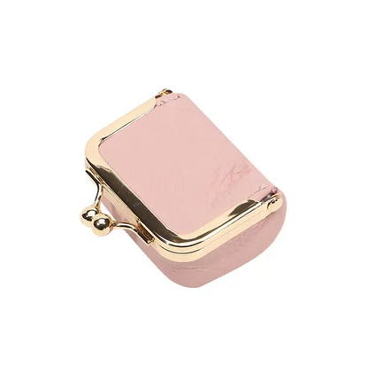 Genuine Leather Mini Jewelry Case