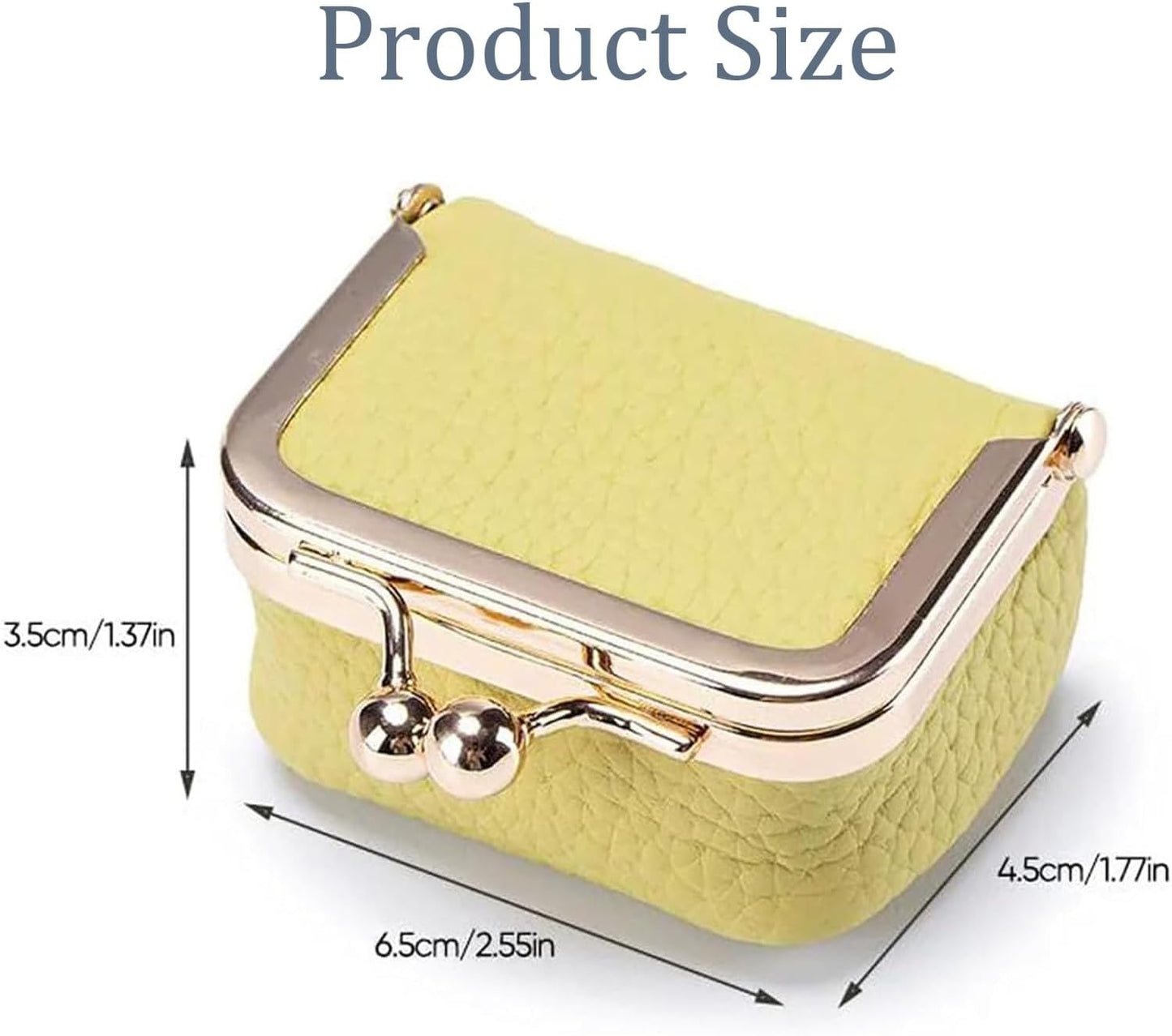 Genuine Leather Mini Jewelry Case