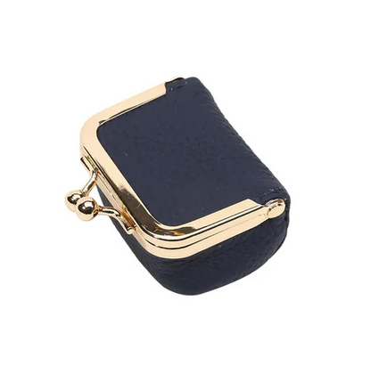 Genuine Leather Mini Jewelry Case