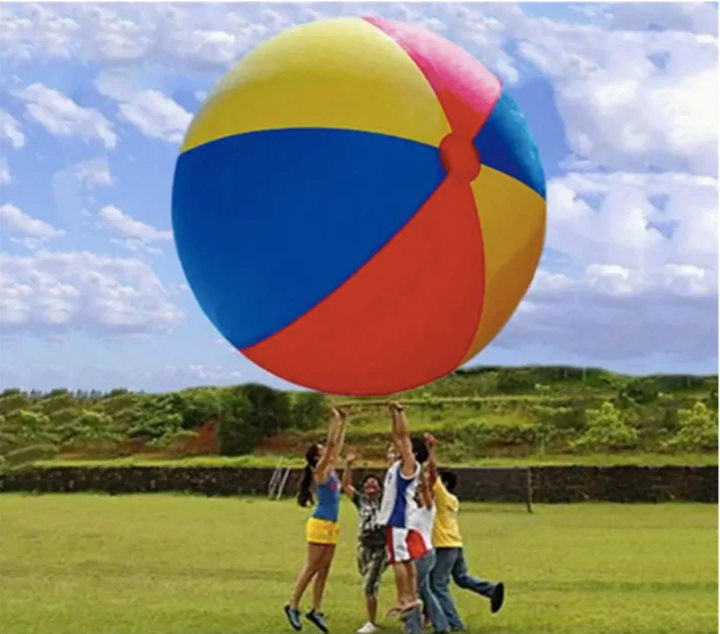 GIANT INFLATABLE POOL BEACH BALL (BUNDLE OF 2)
