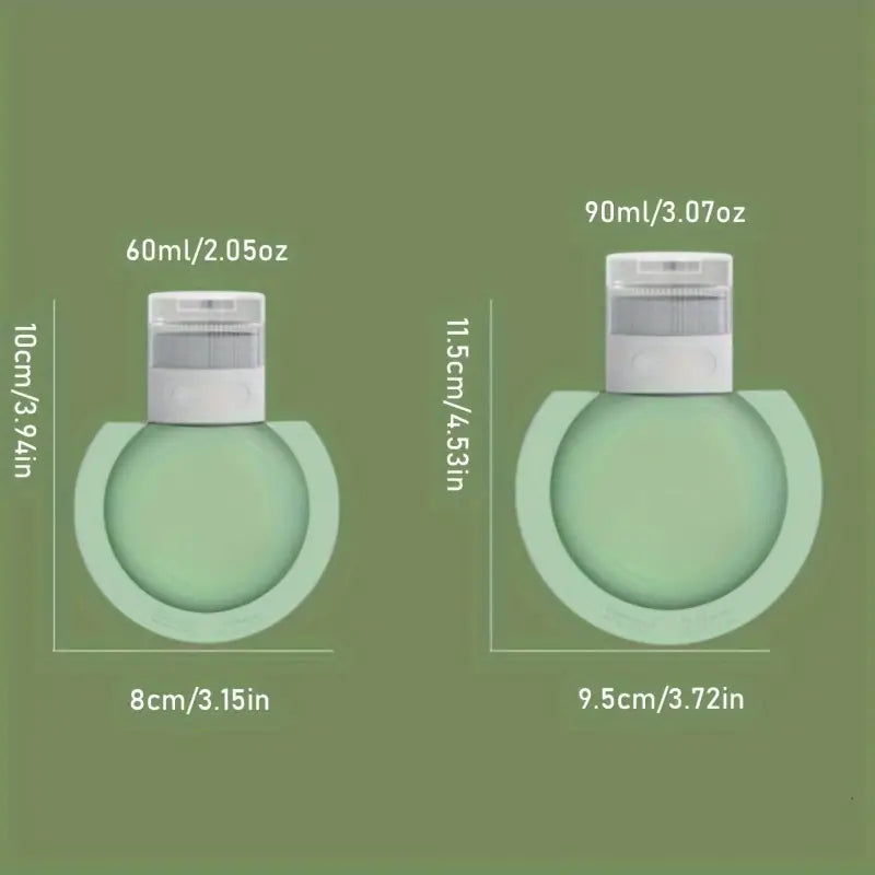 Silicone Travel Bottle Set