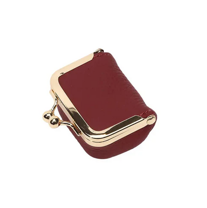 Genuine Leather Mini Jewelry Case