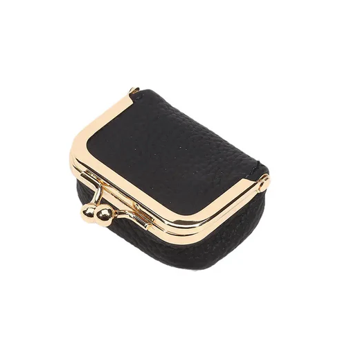 Genuine Leather Mini Jewelry Case