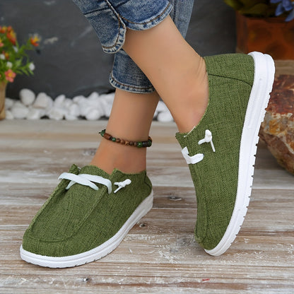 Womens Lightweight Canvas Walking Shoes  Breathable Comfortable OutdoorReady